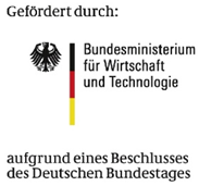 Logo Gefördert durch das Bundesministerium für Wirtschaft und Technologie